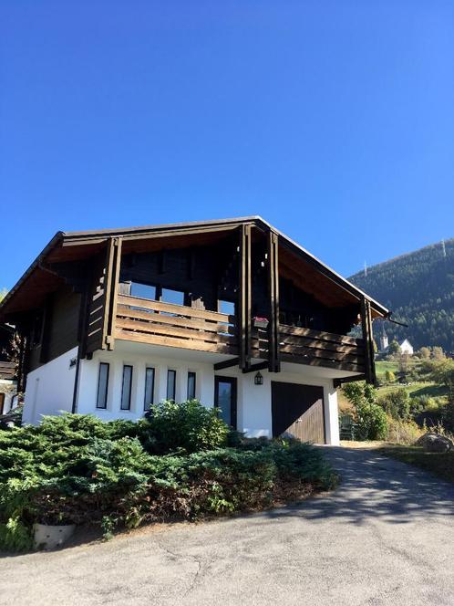 Vakantie Zwitserland Fiesch sfeervol chalet tuin en uitzicht, Vakantie, Vakantiehuizen | Zwitserland, Dorp, In bergen of heuvels