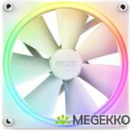 NZXT F140 RGB DUO - 140mm RGB Fan - Single - White, Nieuw, Verzenden
