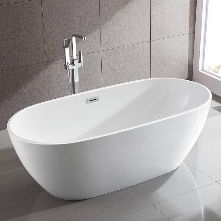 Vrijstaand bad Silvan 180x81x58cm, Doe-het-zelf en Verbouw, Sanitair, Verzenden