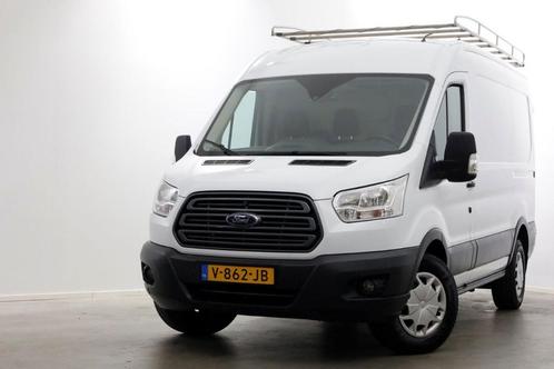 Ford Transit 2.0 TDCI 170pk E6 L2H2 Trend Airco/Navi/Trekhaa, Auto's, Ford, Dealer onderhouden, Lease, Handgeschakeld, Overige carrosserieën