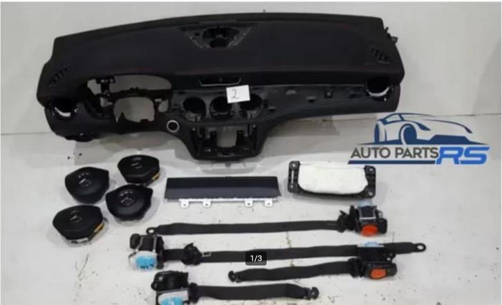 Dashboard +Airbags+Veiligheidsgordels mercedes benz CLA W117, Auto-onderdelen, Dashboard en Schakelaars, Nieuw, Mercedes-Benz