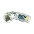 MultiTubo Pushfitting metaal vertind knie 90° 32 x 1 bi.dr., Doe-het-zelf en Verbouw, Buizen en Afvoer, Ophalen of Verzenden, Nieuw