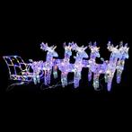 vidaXL Kerstversiering rendieren en slee 320 LEDs acryl, Diversen, Verzenden, Nieuw