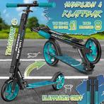 Kinderstep - 2 wielen - Kinder step - Verstelbaar - Turquois, Verzenden, Zo goed als nieuw