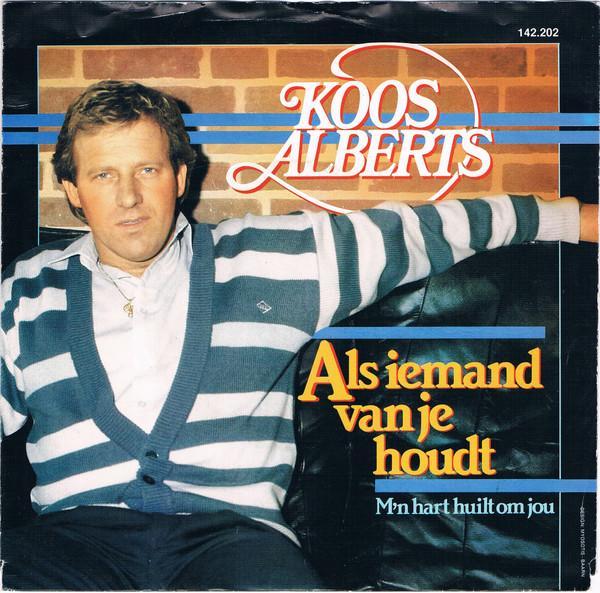 Single - Koos Alberts - Als Iemand Van Je Houdt, Cd's en Dvd's, Vinyl | Nederlandstalig, Verzenden