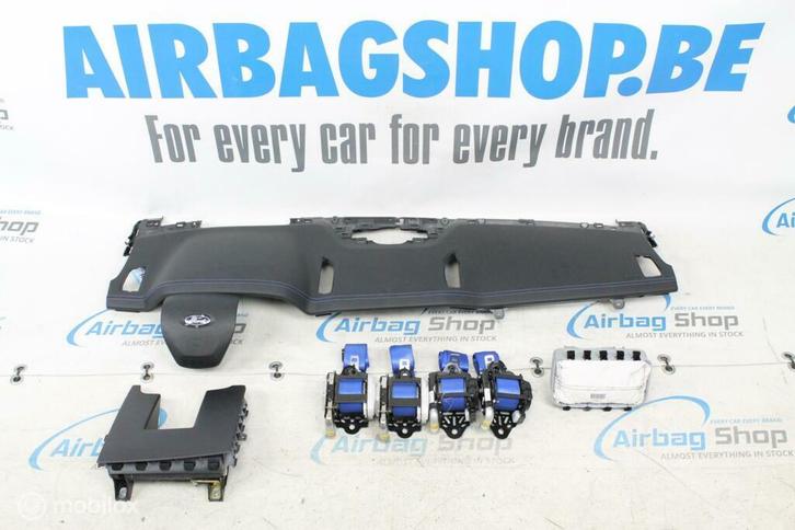 Airbag set Dashboard blauw stiksel gordelband Ford Ranger, Auto-onderdelen, Dashboard en Schakelaars, Gebruikt, Ford