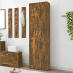 vidaXL Gangkast 55x25x189 cm bewerkt hout gerookt, Huis en Inrichting, Kasten | Kledingkasten, Verzenden, Nieuw