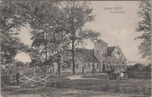 LAREN (Gld.) - Gemeentehuis, Verzamelen, Ansichtkaarten | Nederland, Verzenden