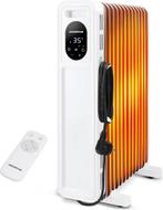 Olieradiator - 2500W Heater - Elektrische kachel - met Therm, Verzenden, Zo goed als nieuw