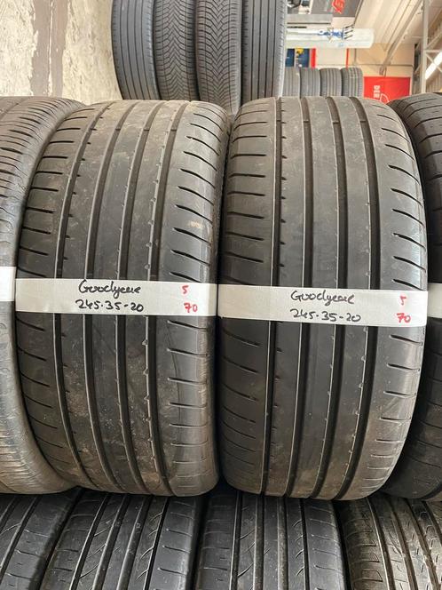 245-35-20 Goodyear Zomerbanden 5mm Incl Montage 245 35 20, Auto-onderdelen, Banden en Velgen, 20 inch, Zomerbanden, 245 mm, Personenwagen