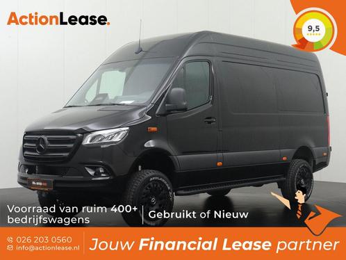 Mercedes-Benz Sprinter L2 H2 2024 €1199 per maand, Auto's, Bestelauto's, Dealer onderhouden, Te koop, Zwart, Automaat, Financial lease