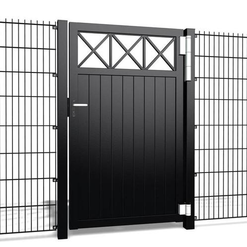 Hekwerk Pro Enkele poort Crosso V10 b200 x h180cm, Tuin en Terras, Schuttingen, Nieuw, Ophalen of Verzenden