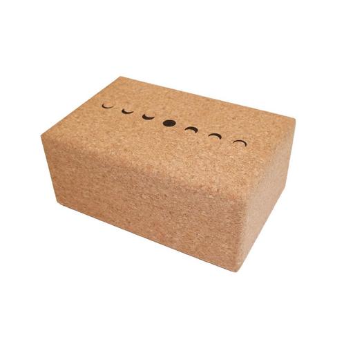Yoga blok groot eco natuurkurk moon - Lotus, Sport en Fitness, Overige Sport en Fitness, Nieuw, Verzenden