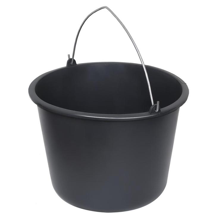 Benson Bouwemmer - Kunststof - 20 liter - Zwart - Verzink..., Tuin en Terras, Hand-tuingereedschap, Nieuw, Ophalen of Verzenden