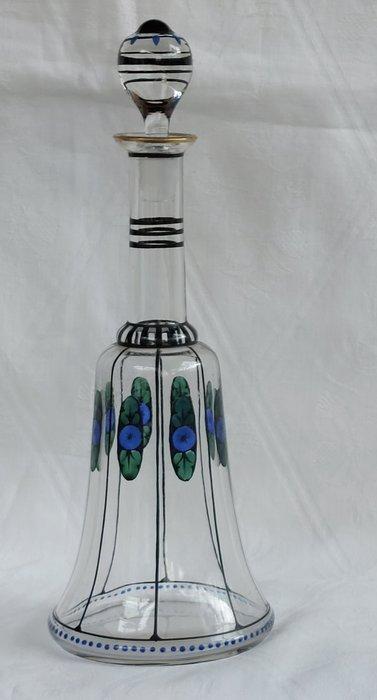 Ludwig Moser (mogelijk voor Wiener Werkstätte) - Karaf -, Antiek en Kunst, Antiek | Glas en Kristal