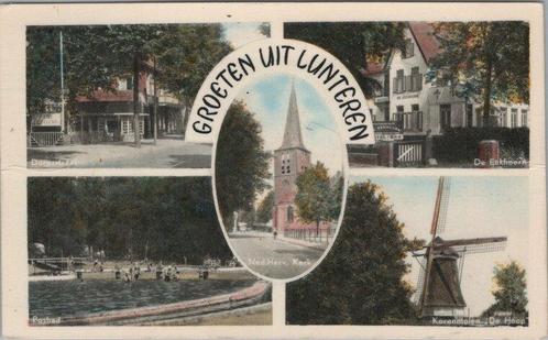 LUNTEREN - Meerluik Groeten uit Lunteren, Verzamelen, Ansichtkaarten | Nederland, Verzenden