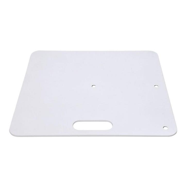 WENTEX® Pipe en Drape Baseplate 60 x 60 cm (lxb) - wit, Muziek en Instrumenten, Licht en Laser, Verzenden