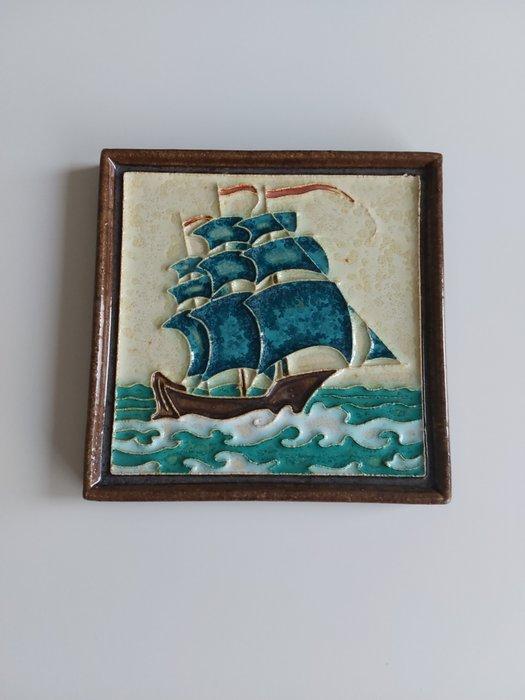 Tegel (2) - De Porceleyne Fles, Delft - 1920-1930, Antiek en Kunst, Antiek | Glas en Kristal