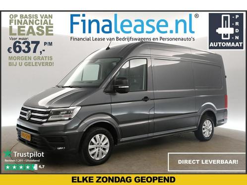 Volkswagen Crafter 2.0 TDI L3H3 75 Jahre Edit 140PK €637pm, Auto's, Bestelauto's, Lease, Automaat, Diesel, Volkswagen, Zilver of Grijs