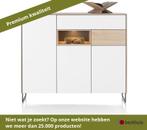 XOOON Lindfield highboard met LED, 3 deuren, Huis en Inrichting, Kasten | Dressoirs, Ophalen of Verzenden, Nieuw, Overige materialen