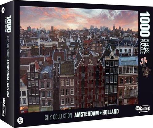 Legpuzzel Amsterdam van boven (1000 stukjes), Hobby en Vrije tijd, Denksport en Puzzels, Verzenden