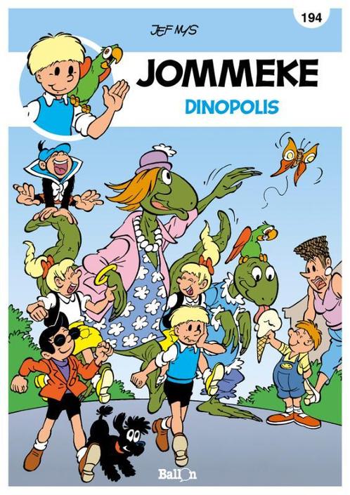 Jommeke strip - nieuwe look 194 - Dinopolis 9789462105690, Boeken, Stripboeken, Gelezen, Verzenden