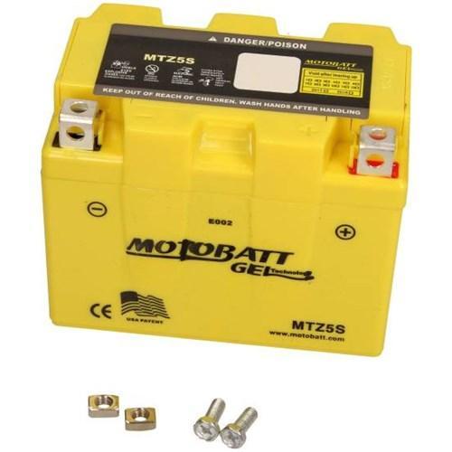 Motobatt Gel Accu Mtz5S 12V 4Ah 113X70X89, Computers en Software, Laptop-opladers, Verzenden