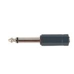 6.35mm monojack - 3.5mm monojack verloopplug, Verzenden, Nieuw