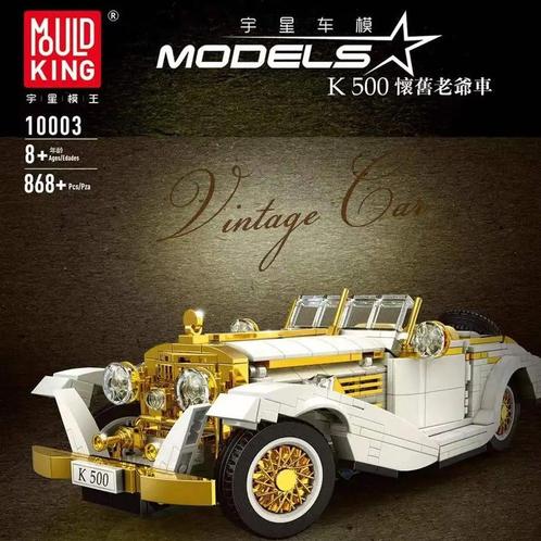 Mould King 10003 K500 (Voertuigen, Modelbouwsets), Kinderen en Baby's, Speelgoed | Bouwstenen, Nieuw, Verzenden