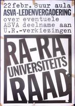 Ledenvergadering van de ASVA over verkiezingen op poster, Verzamelen, Verzenden, Nieuw, Overige onderwerpen, Met lijst