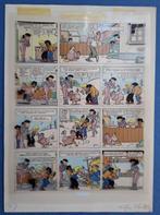 Robert van der Kroft - 1 originele inkleuring + filmcel -, Boeken, Strips | Comics, Nieuw