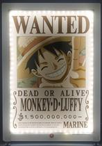 Lampada da Muro One Piece Wanted Monkey D.Luffy - Lichtbord