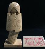 Ondertekend Miyashita Hajime / Japanse vintage houten, Antiek en Kunst
