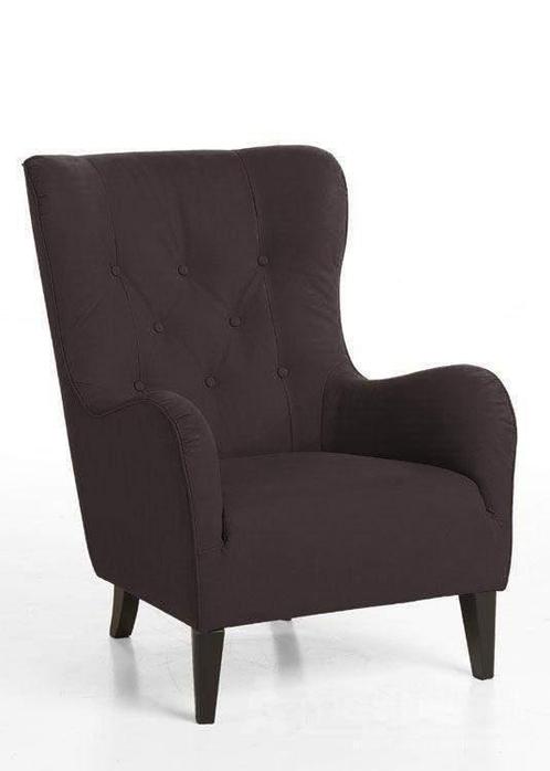 Fauteuil James - fauteuils - Bruin, Huis en Inrichting, Stoelen, Bruin, Nieuw, Stof