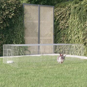 Ruime Konijnenren 220cm | 35% Korting | Retourdeal beschikbaar voor biedingen