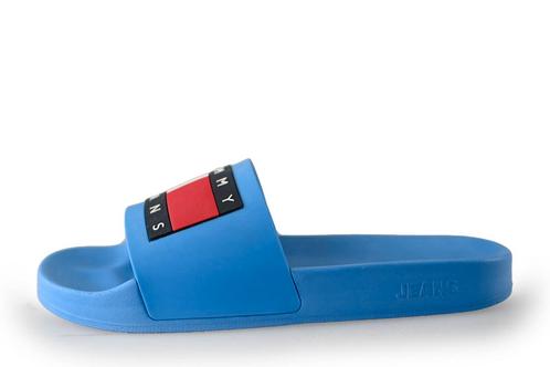 Tommy Hilfiger Slippers in maat 41 Blauw | 10% extra korting, Kleding | Heren, Schoenen, Blauw, Zo goed als nieuw, Slippers, Verzenden
