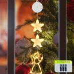 Kerstverlichting Raam Engel - 81cm - Inclusief Batterijen -, Diversen, Kerst, Verzenden, Nieuw