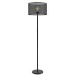vloerlamp - zwart - met kap - hoogte 158 cm, Huis en Inrichting, Lampen | Vloerlampen, Verzenden, Nieuw