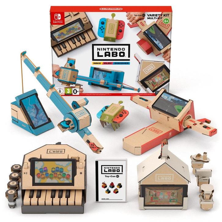 Switch Nintendo Labo Toy-Con 01 Variety Kit (Nieuw), Spelcomputers en Games, Spelcomputers | Nintendo Switch, Nieuw, Verzenden