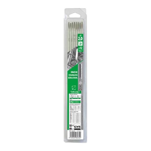 Laselektroden RVS GYS 316LSi 2,0mm blister 12 stuks, Doe-het-zelf en Verbouw, Gereedschap | Lasapparaten, Overige typen, Nieuw