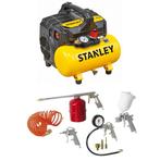 Stanley - DST100/8/6 Luchtcompressor inclusief 8-delige set, Doe-het-zelf en Verbouw, Compressors, Nieuw, Verzenden