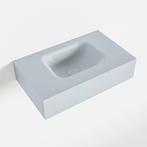 MONDIAZ LEX Clay vrijhangende solid surface wastafel 50cm., Ophalen of Verzenden, Nieuw, Overige typen