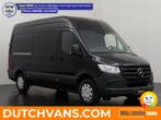Mercedes-Benz Sprinter Bestelbus 314CDI | zwart, Auto's, Bestelauto's, Zwart, Mercedes-Benz, Nieuw, Lease