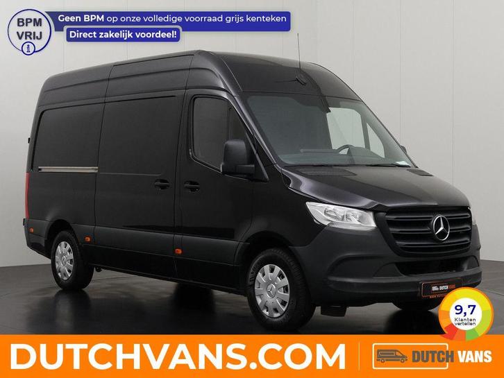Mercedes-Benz Sprinter Bestelbus 314CDI | zwart, Auto's, Bestelauto's, Lease, Handgeschakeld, BTW verrekenbaar, Diesel, Zwart