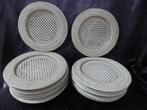 Dienblad (12) - Rattan - onderbord, Antiek en Kunst