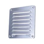 Schoepenrooster opbouw 155 x 155mm - *RVS 304* (1-1616I), Doe-het-zelf en Verbouw, Ventilatie en Afzuiging, Verzenden, Nieuw