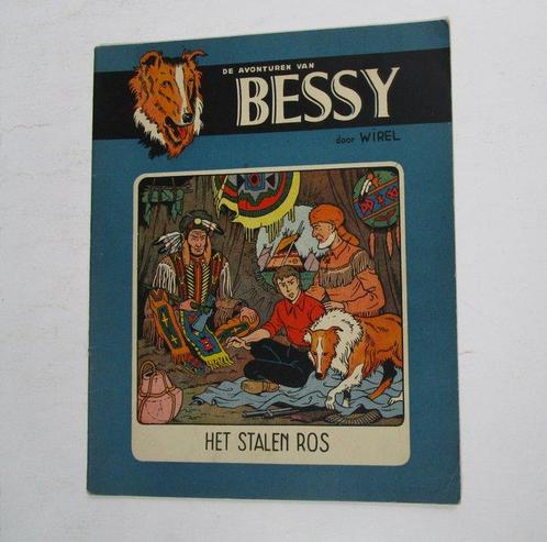 Bessy 5 - Het stalen ros - 1 Album - Eerste druk - 1955, Boeken, Stripboeken