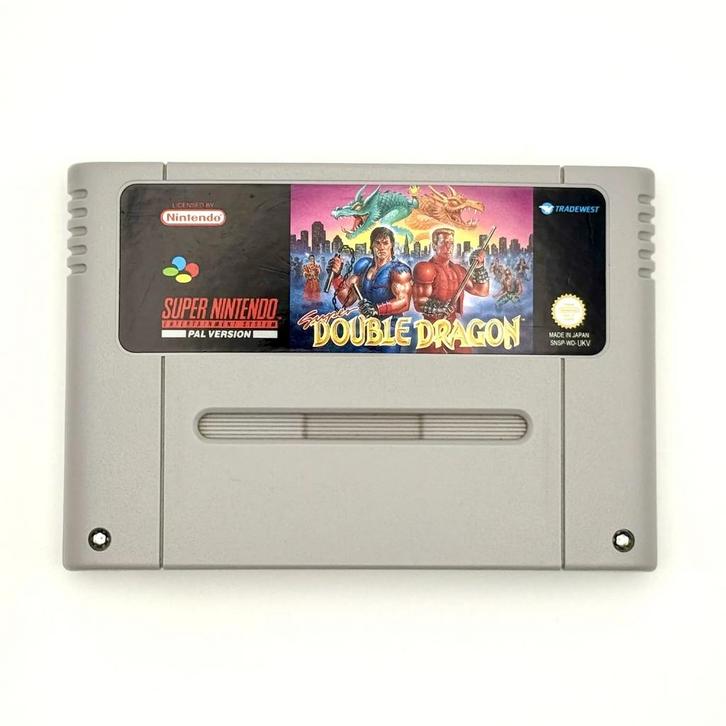 Super Double Dragon - Super Nintendo (SNES) - Cartridge - P…, Spelcomputers en Games, Games | Nintendo Super NES, Zo goed als nieuw