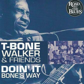cd - T-Bone Walker &amp; Friends - Doin It Bones Way, Cd's en Dvd's, Cd's | Overige Cd's, Zo goed als nieuw, Verzenden