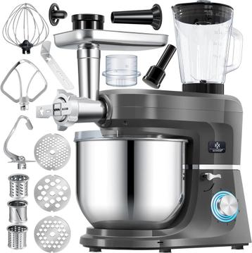KESSER® 3-in-1 keukenmachine - Kneedmachine - 5,5L beschikbaar voor biedingen
